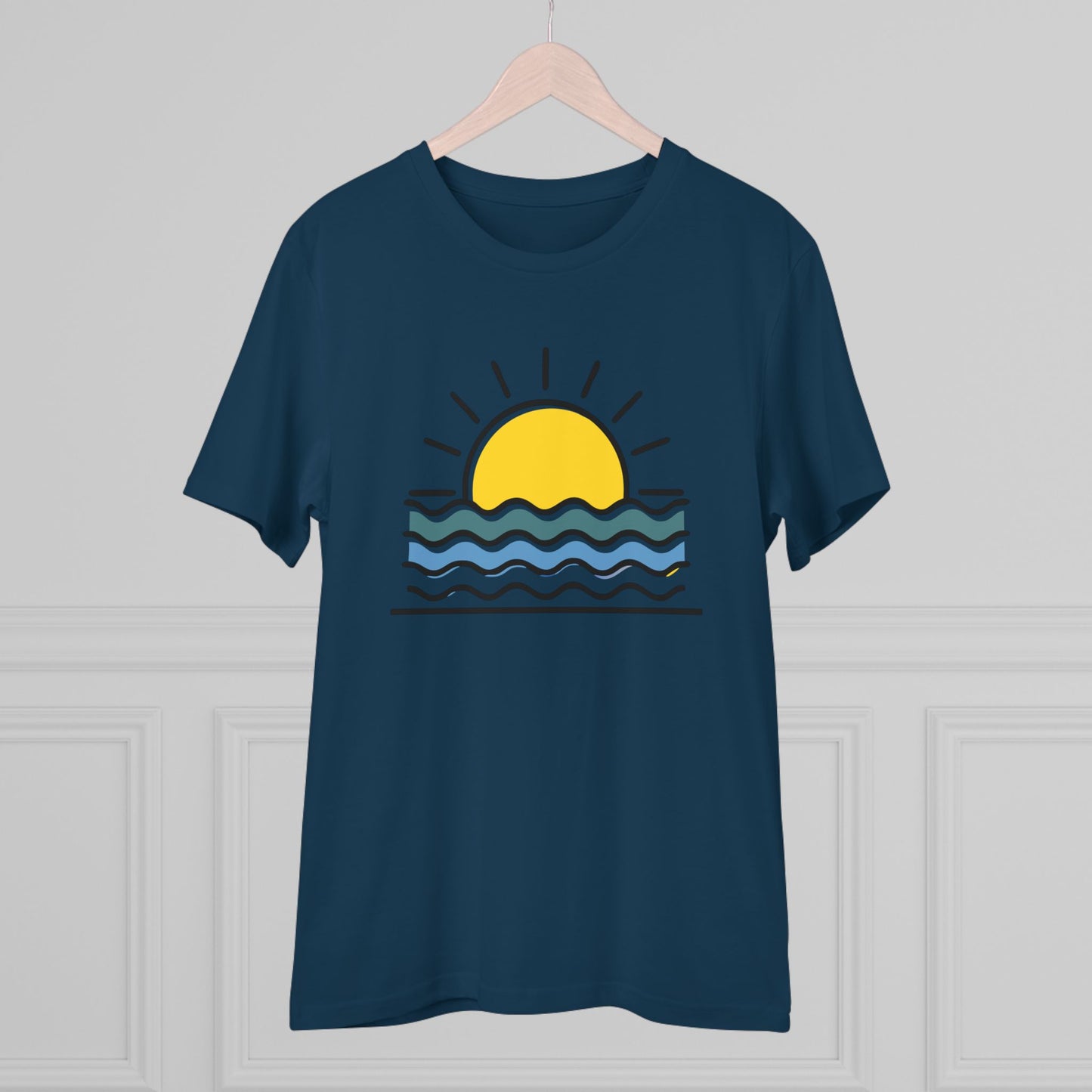 Giftable Sunset Over the Atlantic T-Shirt for Ocean Enthusiasts, ideal for beach lovers.