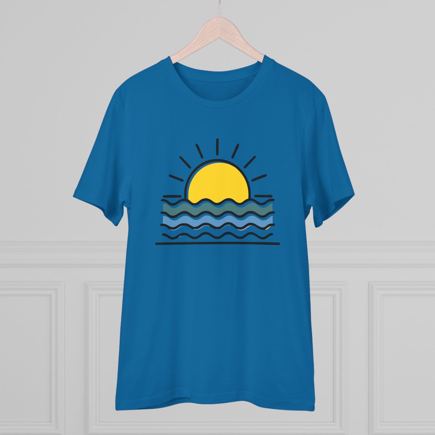 Timeless Sunset T-Shirt Inspired by the Atlantic Ocean, part of a coastal-inspired collection.