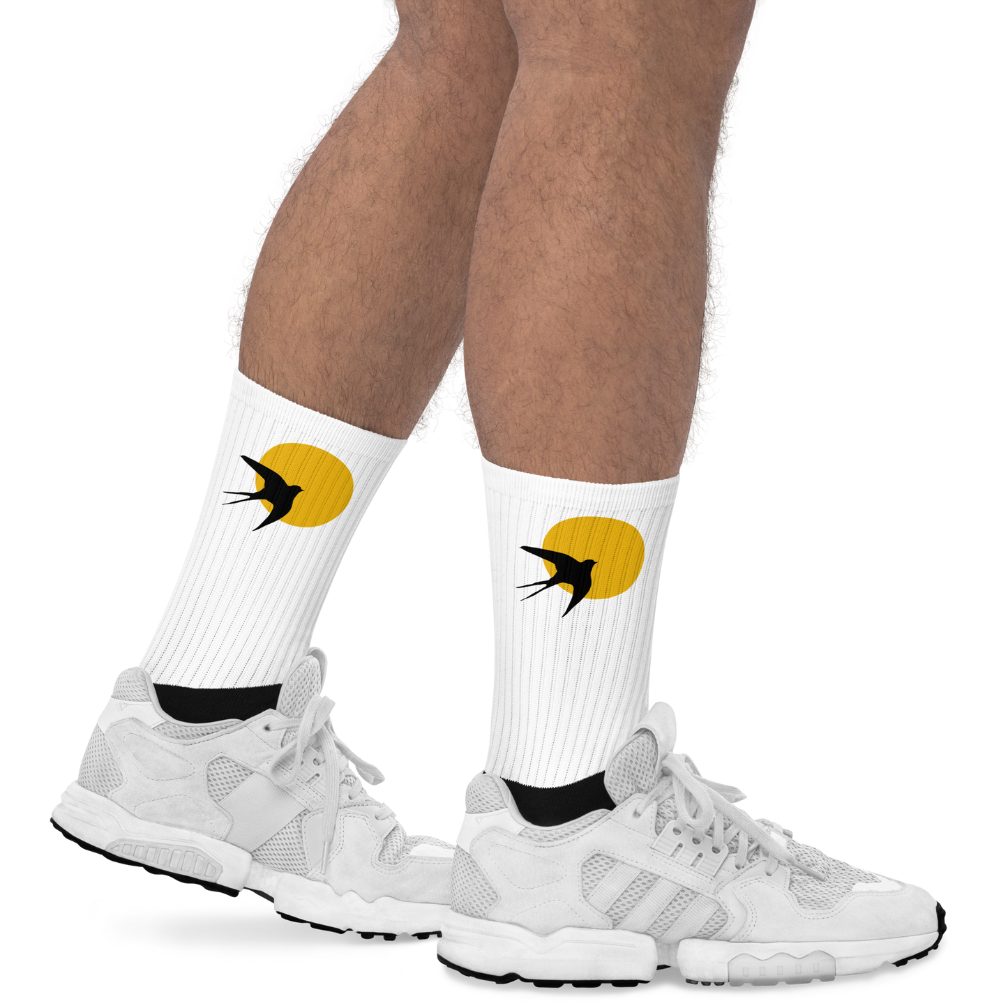 Coastal Atlantic-inspired socks with minimal design