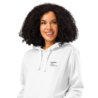 Saudades Hoodie Organic Cotton