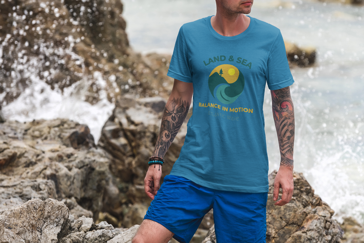 🌊🌄 Land & Sea – Balance in Motion