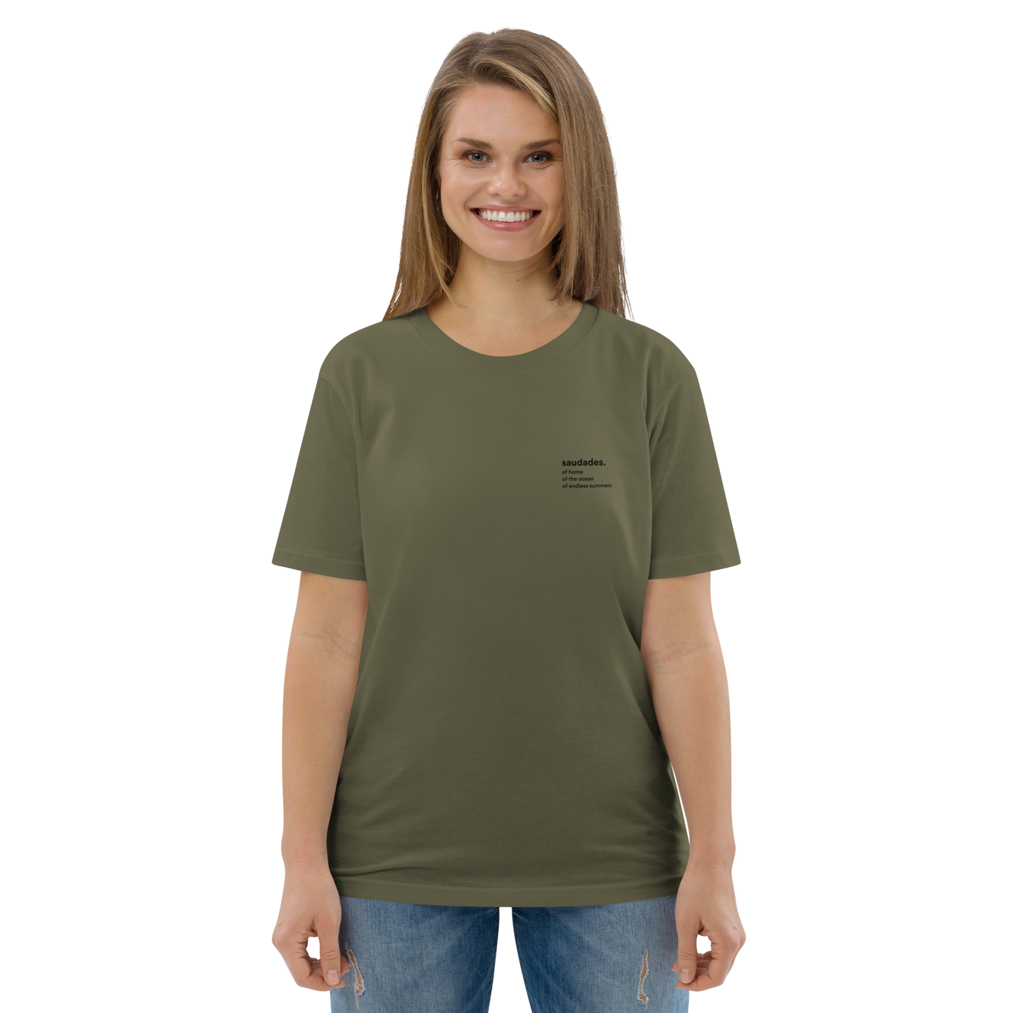 Atlantic lifestyle t-shirt with nostalgic text