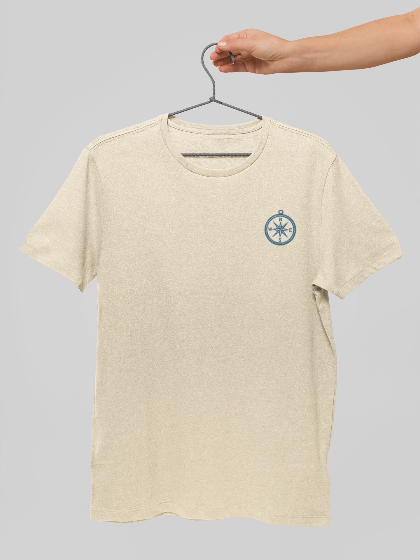 Clean and modern Portugal compass shirt.