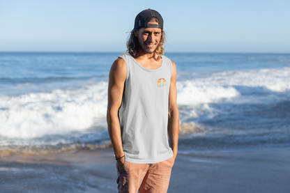 🏄Nazare Surf Minimal - Vintage Unisex Organic Tank Top